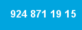 924 871 19 15